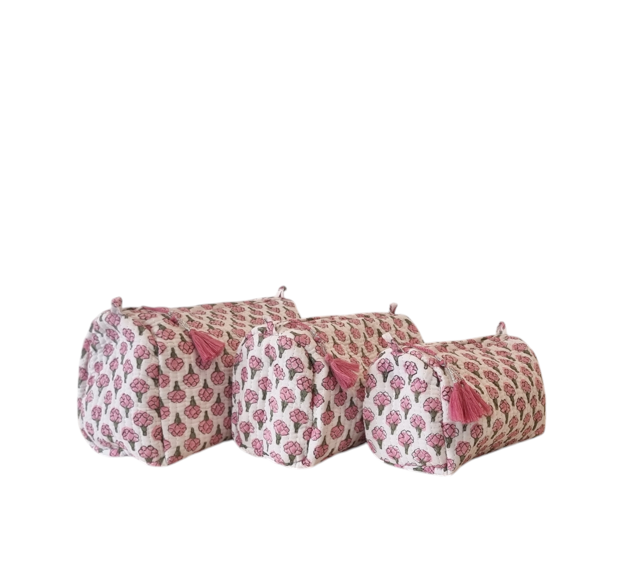 Neceser - Blanco y rosa