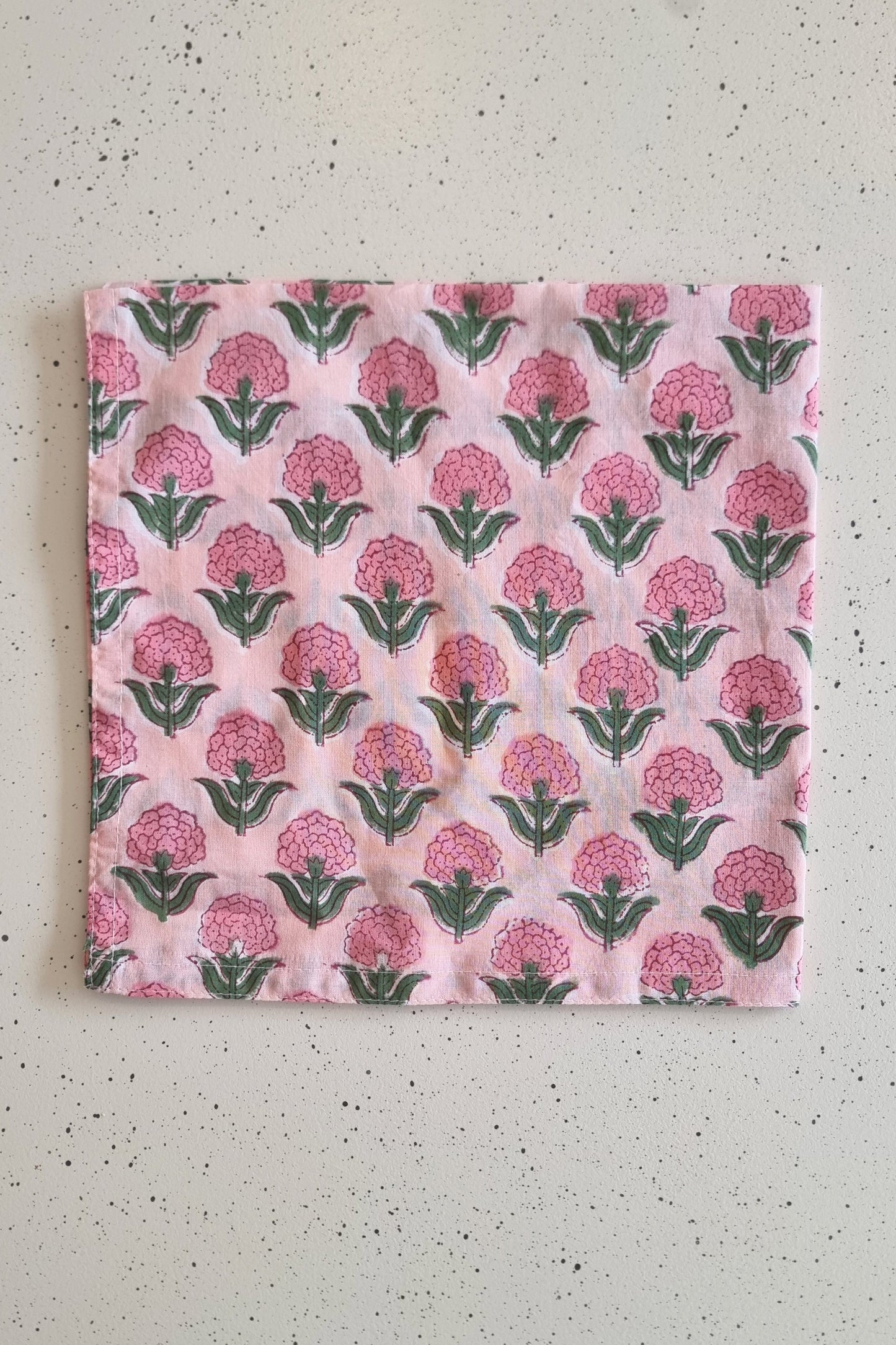 Servilleta N.º9 Flor rosa