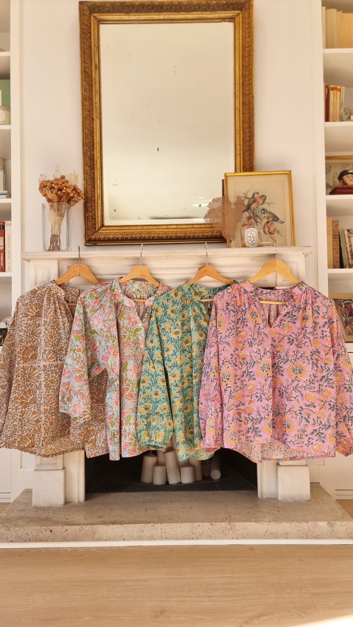 Camisa rosas flores