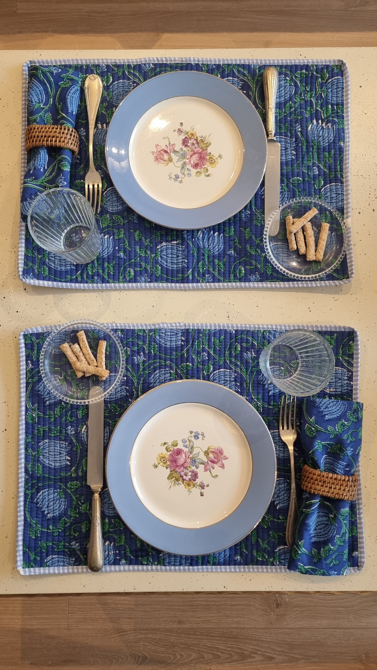 Individual reversible -  Azul