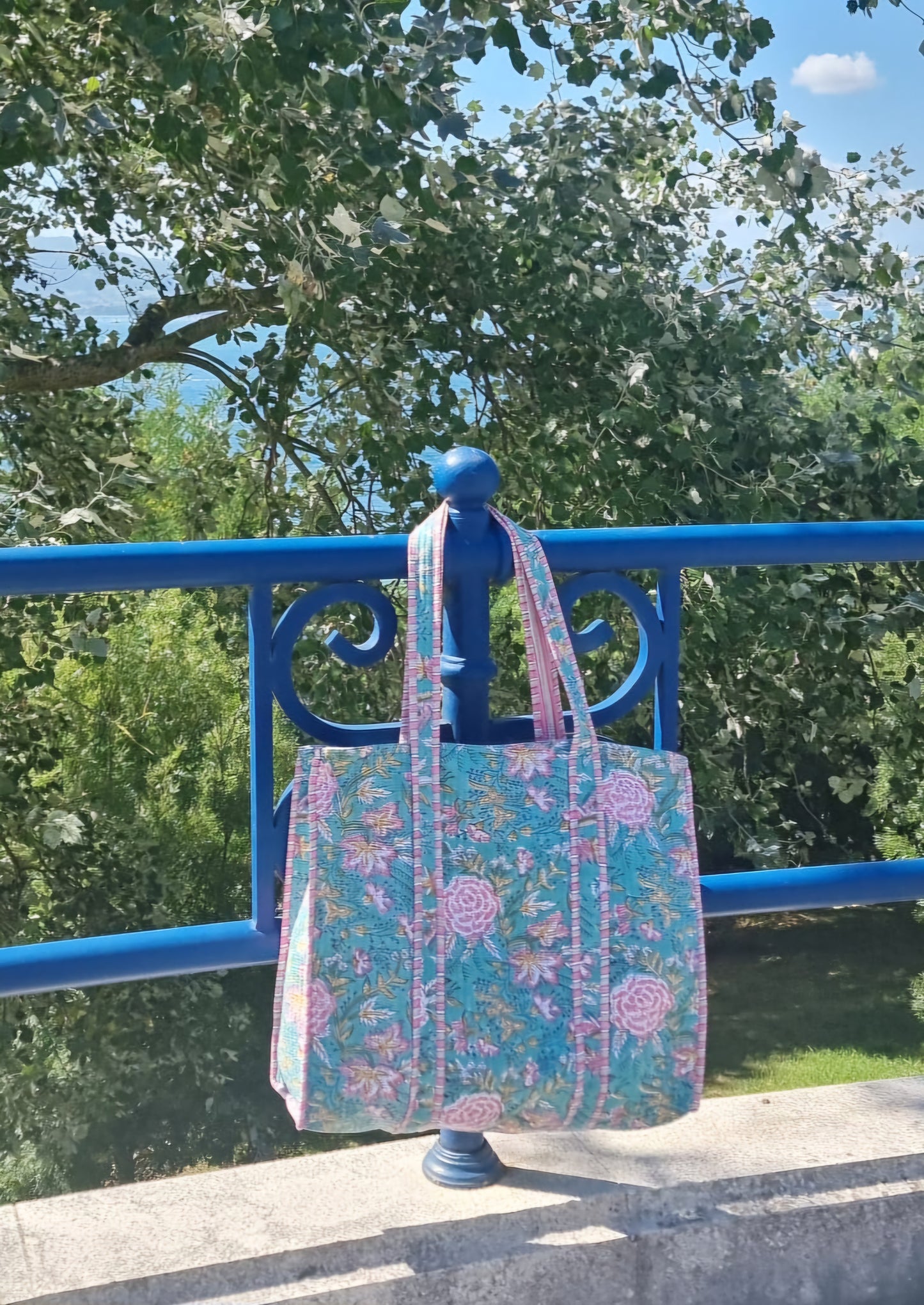 Tote bag - Turquesa