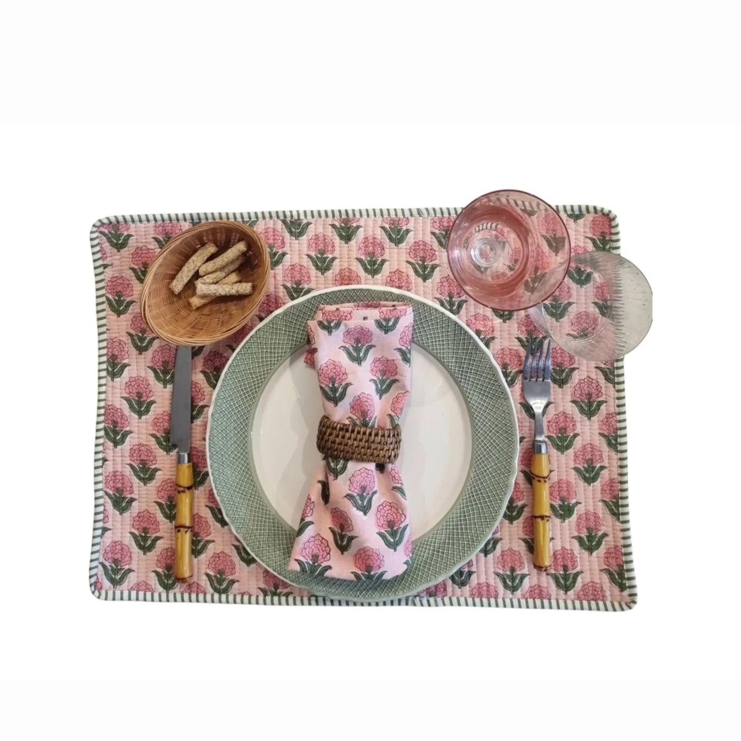 Individual reversible - Rosa