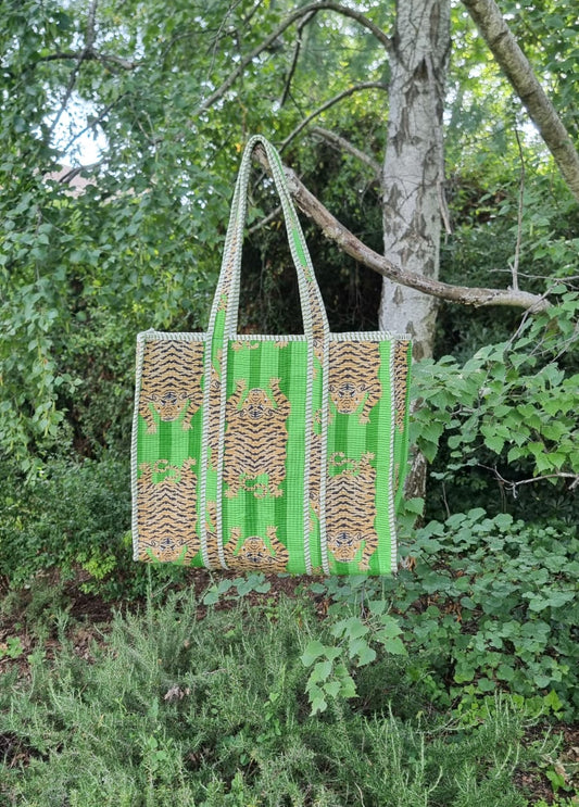 Tote bags - Tigres verde