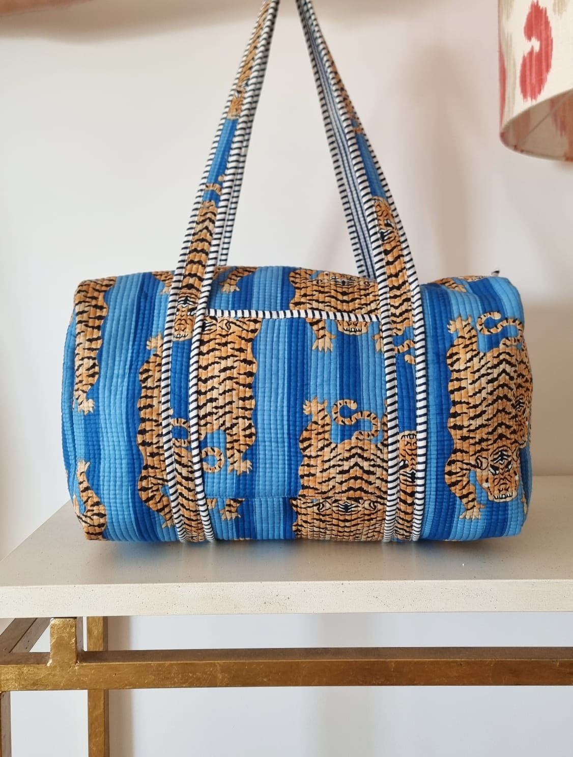Bolsa de fin de semana - Tigres azul
