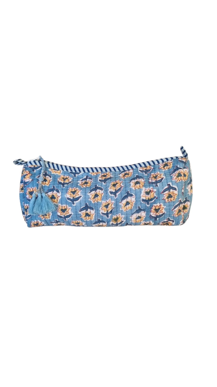 Estuche - Azul flor amarilla