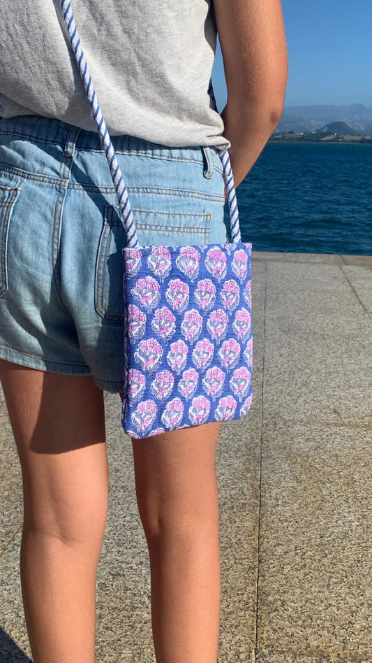 Bolso bandolera - Azul