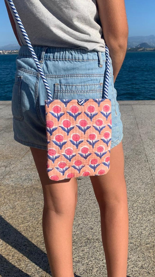 Bolso bandolera - Melocotón